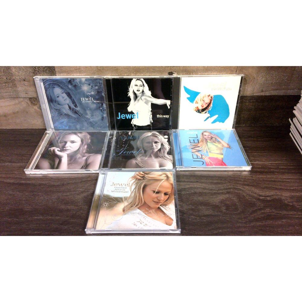 Jewel CD Lot Of 7 Alice In Wonderland Perfectly Clear This Way